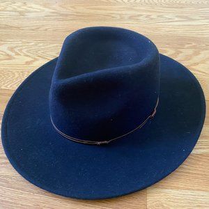 Black wool hat | Free People